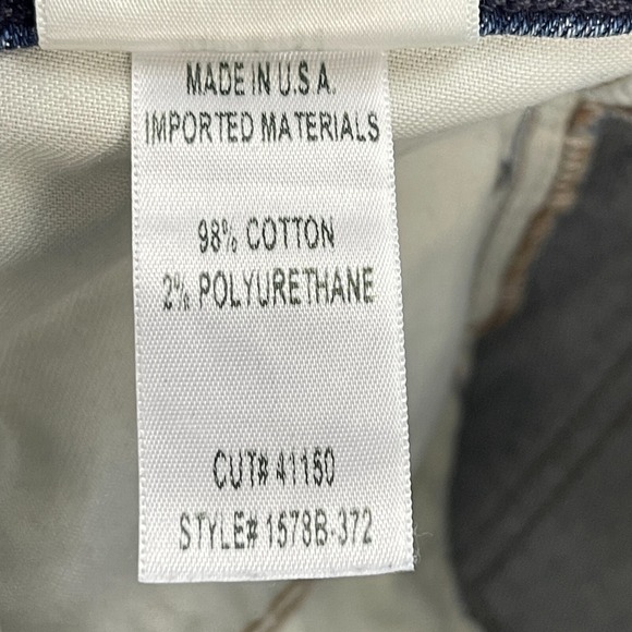 Citizens of Humanity Blue Elsa Mid-Rise Slim Fit Crop Jeans Womens Size 27 - Picture 16 of 16